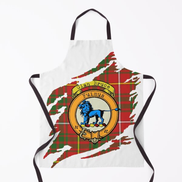Item preview, Bruce Clan Crest Scottish Surname Tartan designed and sold by BagTown Clans.