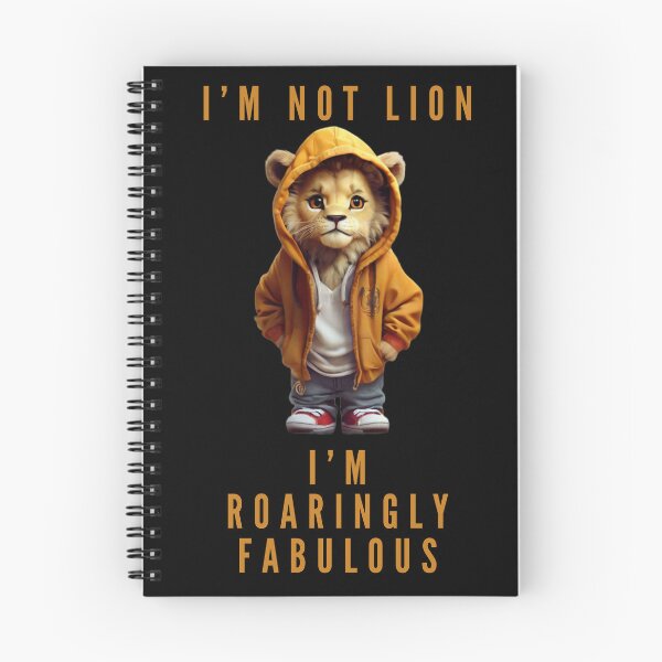 Item preview, I'm not Lion, I'm roaringly fabulous t-shirt designed and sold by THISisIT-eshop.