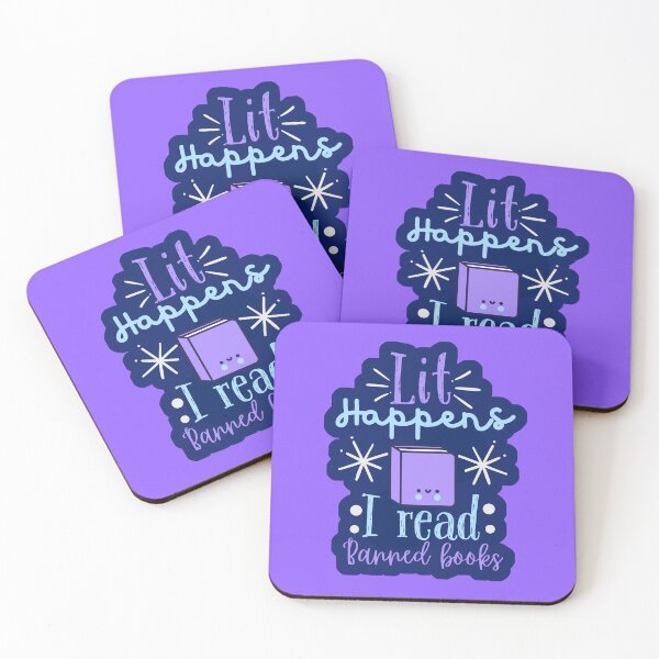 Item preview, I Read Banned Books BookNerd designed and sold by Renata Illustrata.