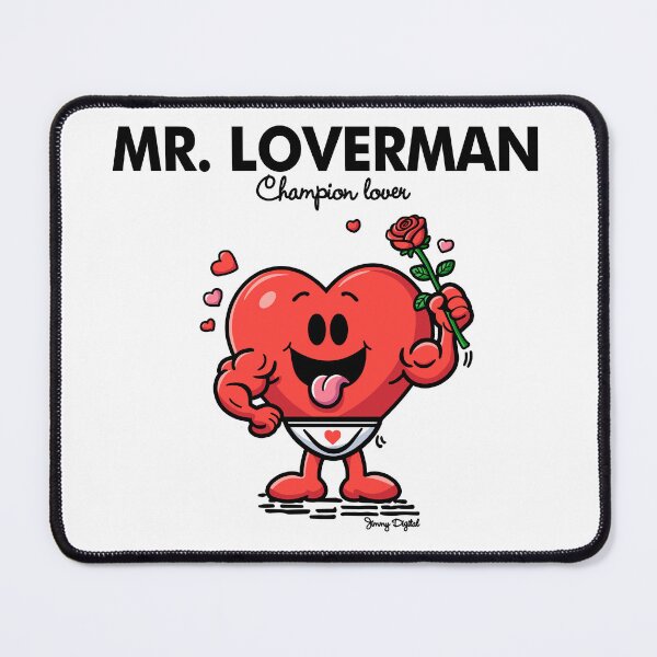 Item preview, Mr Loverman - Shabba - Mr Men - Champion Lover designed and sold by jimmy-digital.