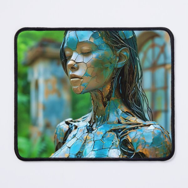 Item preview, Stained Glass Sentinel: The Supermodel Cyborg Series 1 designed and sold by stevepmp.