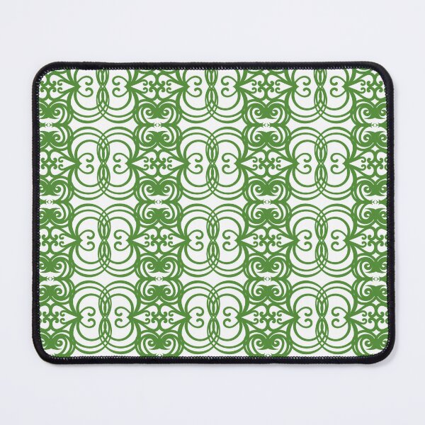 Item preview, Green vintage curve and diamond patter designed and sold by pipikijung.