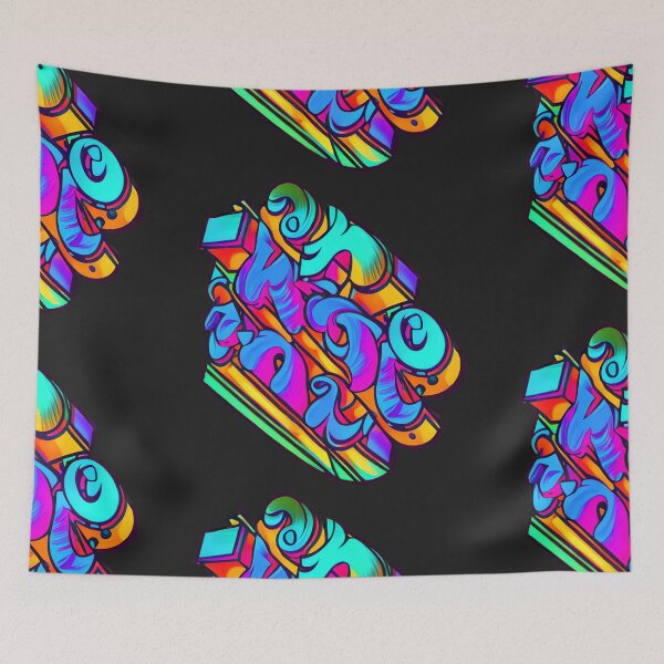 Item preview, Neon Graffiti Gibberish designed and sold by Chubuter.