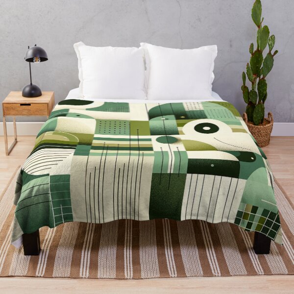 Item preview, Green Geometric Harmony designed and sold by DreamInk Studio.