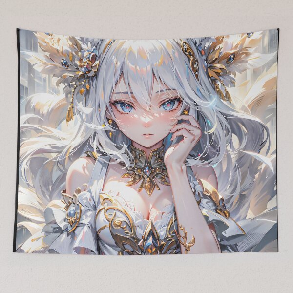 Item preview, Beautiful Fox Girl ,Anime Style designed and sold by ratchawoot.