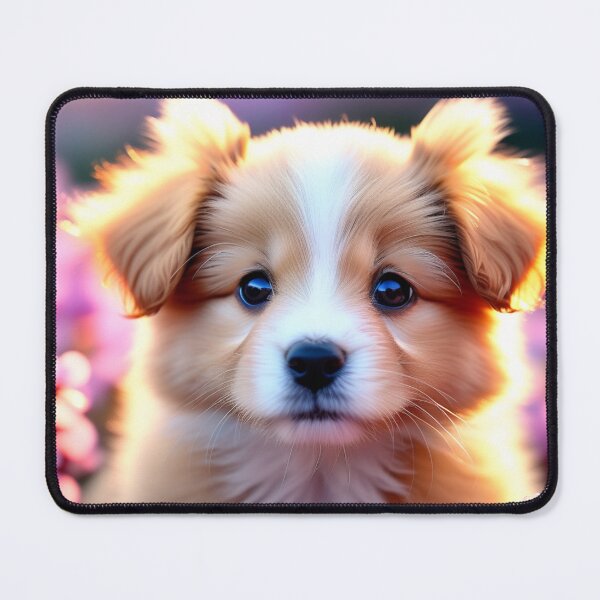 Item preview, Blossoming Innocence: A Puppy's Joy Amidst Wildflowers designed and sold by modernaarte.
