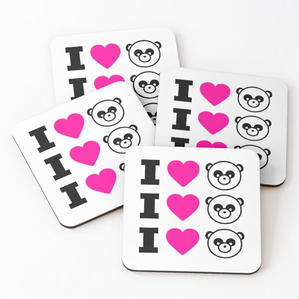 Item preview, I love Panda Bear designed and sold by nimmitrends.