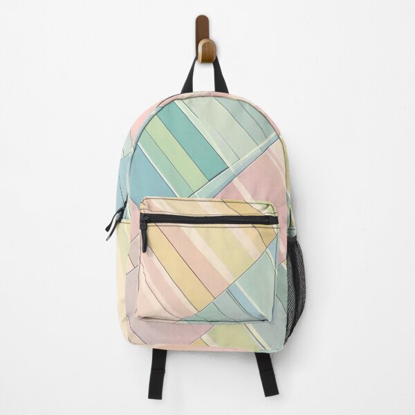 Item preview, Pastel Geometric Harmony - Abstract Tile Pattern designed and sold by Cominu-Arts.