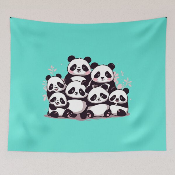 Item preview, Cute pandas designed and sold by Culmika.