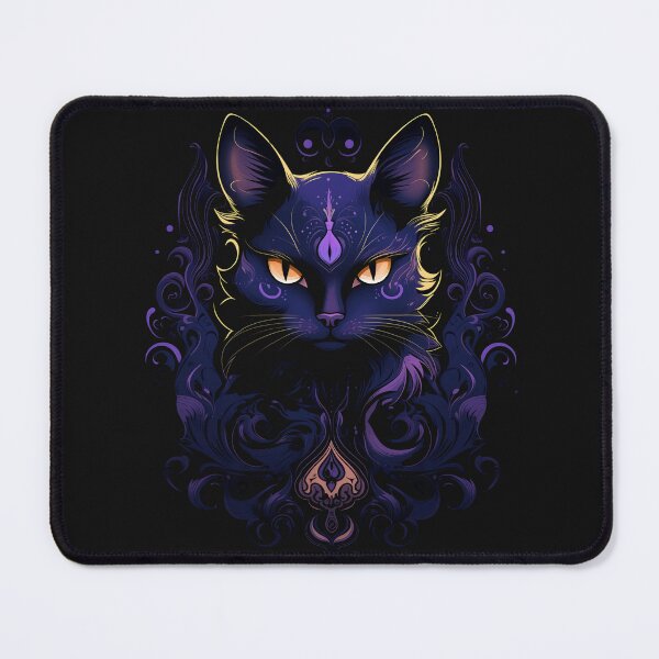 Item preview, Gothic Purple Cat designed and sold by Goku Creations.