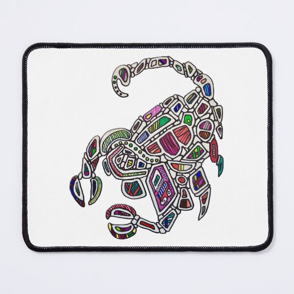 Item preview, Abstract colorful scorpion designed and sold by jbrunoartist.