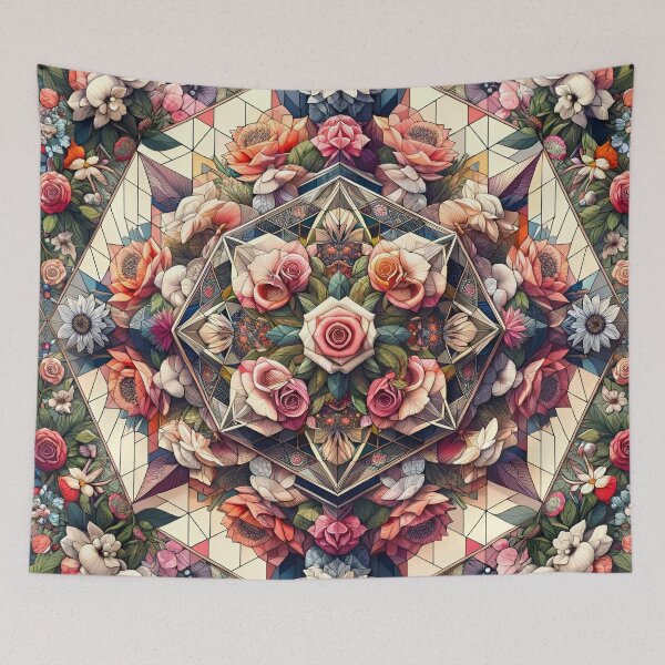 Item preview, "Blossoming Symmetry" designed and sold by APARTAI EU.