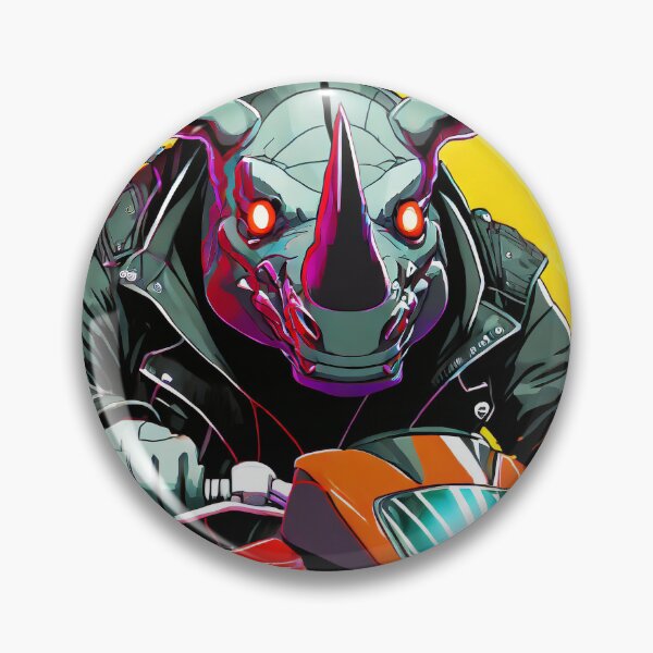 Item preview, Rhino on a Motorcycle designed and sold by BADESIGNZZ.
