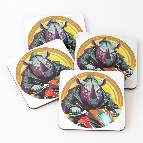 Item preview, Rhino on a Motorcycle designed and sold by BADESIGNZZ.