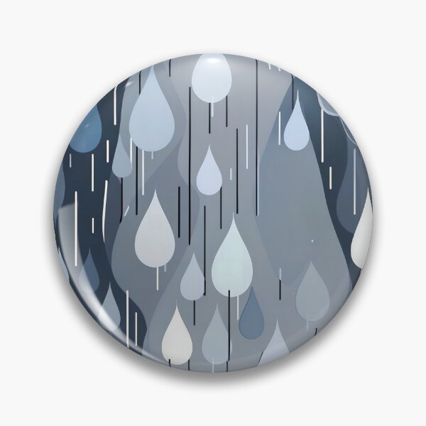Item preview, Raindrop Rhythms In A Serene Blue Cascade designed and sold by Cominu-Arts.