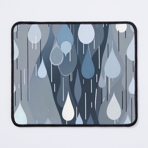 Item preview, Raindrop Rhythms In A Serene Blue Cascade designed and sold by Cominu-Arts.