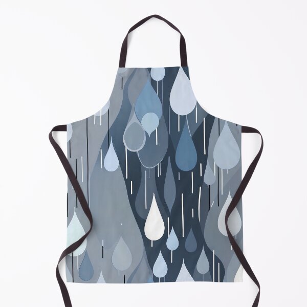 Item preview, Raindrop Rhythms In A Serene Blue Cascade designed and sold by Cominu-Arts.