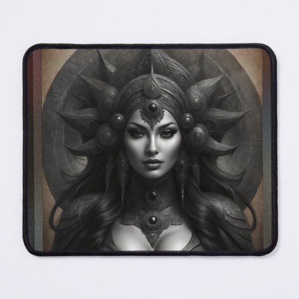 Item preview, Unilai Queen Of Eyuon Gorgeous AI Concept Art Portrait by Xzendor7 designed and sold by Xzendor7 Digital Art Creations.