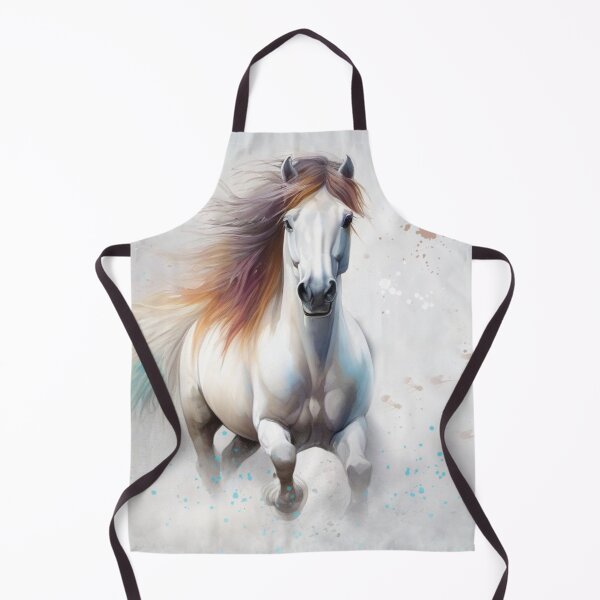 Item preview, Wild Horse Running in the Mist designed and sold by Wolfheartart.