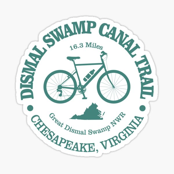Item preview, Dismal Swamp Canal Trail (Cycling) designed and sold by curranmorgan.