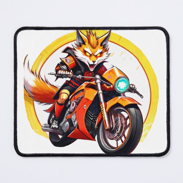 Item preview, Firefox on a Motorcycle designed and sold by BADESIGNZZ.