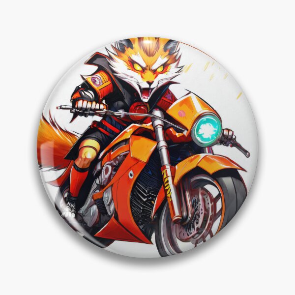 Item preview, Firefox on a Motorcycle designed and sold by BADESIGNZZ.
