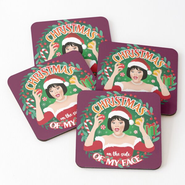 Item preview, Christmas on the side of my face designed and sold by AleMogolloArt.