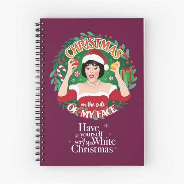Item preview, Christmas on the side of my face designed and sold by AleMogolloArt.