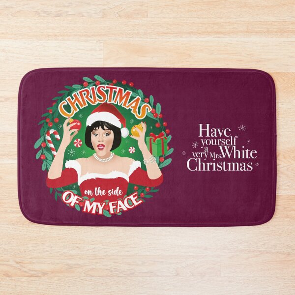 Item preview, Christmas on the side of my face designed and sold by AleMogolloArt.