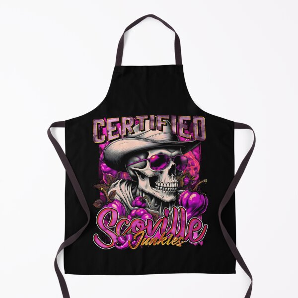 Item preview, Certified Scoville Junkies: Skulls Grinning Through the Habanero Haze [Violet] designed and sold by SuriyaArts.
