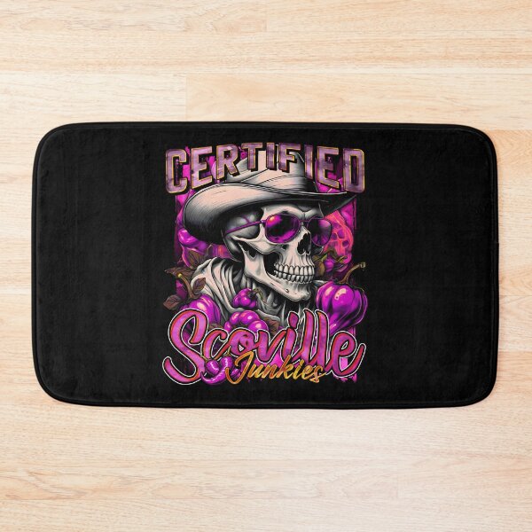 Item preview, Certified Scoville Junkies: Skulls Grinning Through the Habanero Haze [Violet] designed and sold by SuriyaArts.