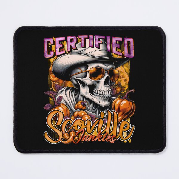 Item preview, Certified Scoville Junkies: Skulls Grinning Through the Habanero Haze [Golden] designed and sold by SuriyaArts.