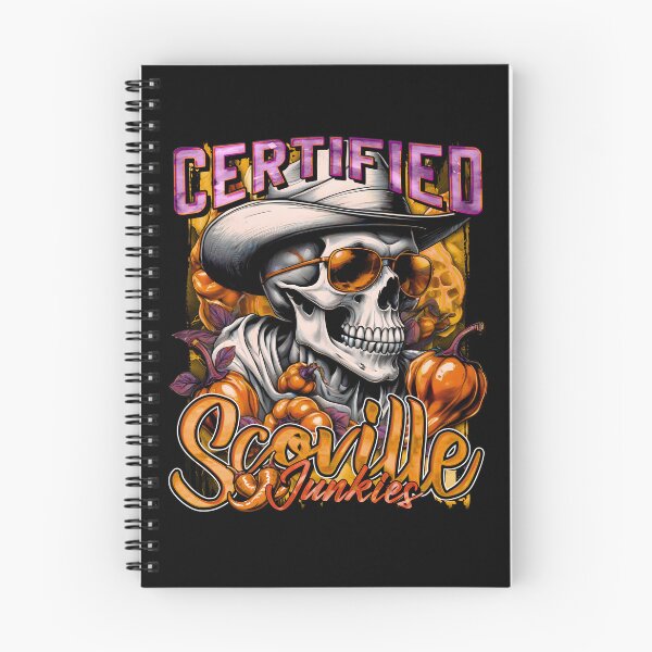 Item preview, Certified Scoville Junkies: Skulls Grinning Through the Habanero Haze [Golden] designed and sold by SuriyaArts.