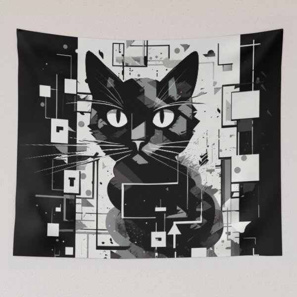 Item preview, Drawing Schrödinger's cat II designed and sold by jb-joaofranca.