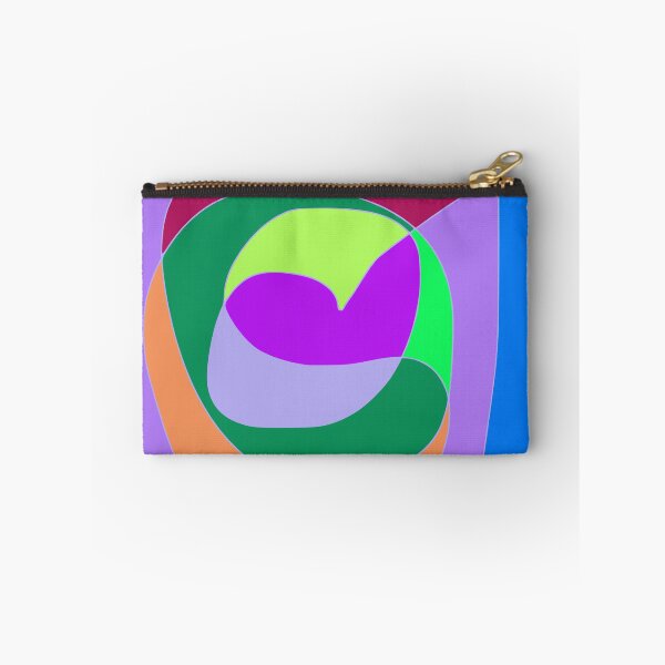 Item preview, Colorful Circles and Lines on Blue Background designed and sold by masabo.