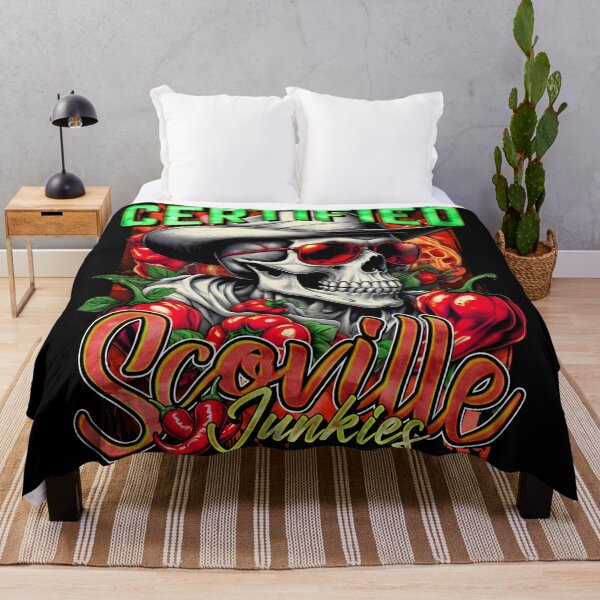 Item preview, Certified Scoville Junkies: Skulls Grinning Through the Habanero Haze [Green] designed and sold by SuriyaArts.