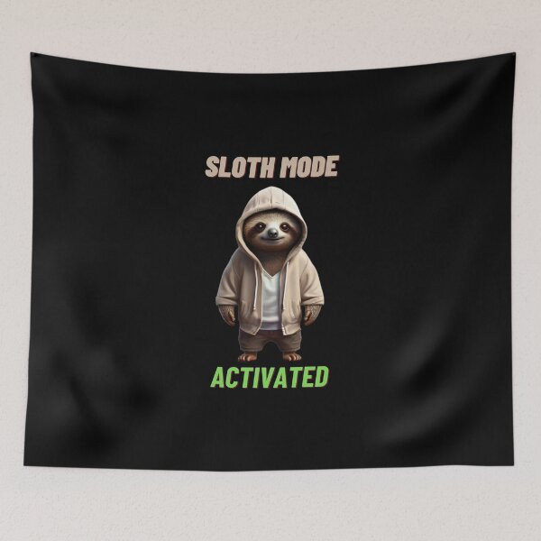 Item preview, Sloth mode Activated t-shirt designed and sold by THISisIT-eshop.