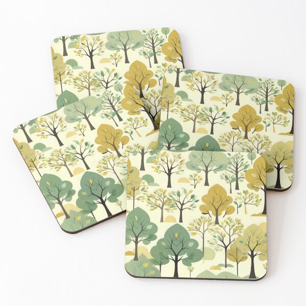 Item preview, Spring Awakening - A Simplistic Tree Pattern designed and sold by Cominu-Arts.