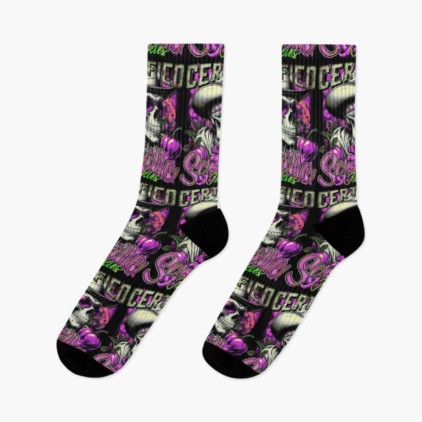 Item preview, Certified Scoville Junkies: Skulls Grinning Through the Habanero Haze [Neon] designed and sold by SuriyaArts.