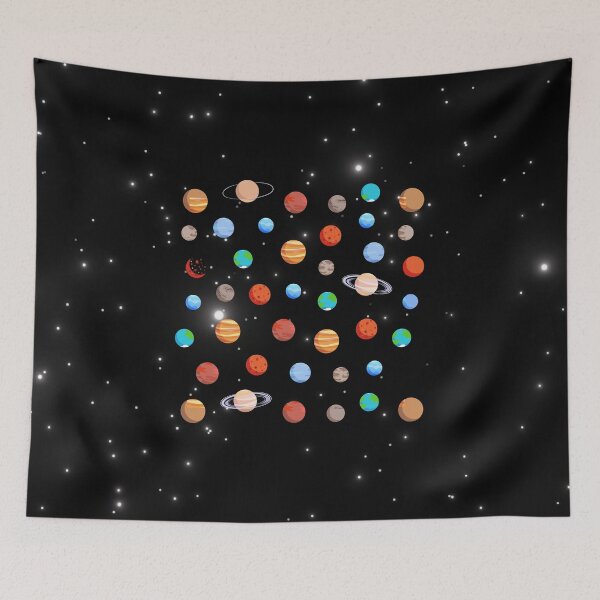 Item preview, Galactic Exploration: Captivating Solar System Artwork designed and sold by asbno19.