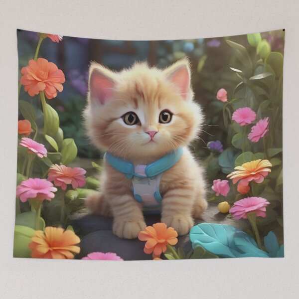 Item preview, Cute little cat designed and sold by Promarkets.