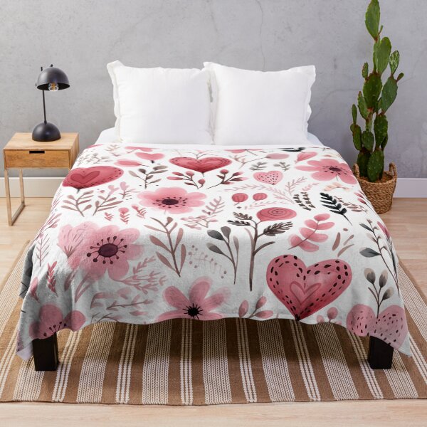 Item preview, Valentines Watercolor Pattern #5 designed and sold by NatureSight.