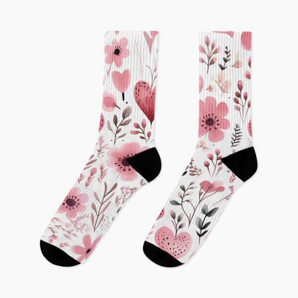 Item preview, Valentines Watercolor Pattern #5 designed and sold by NatureSight.