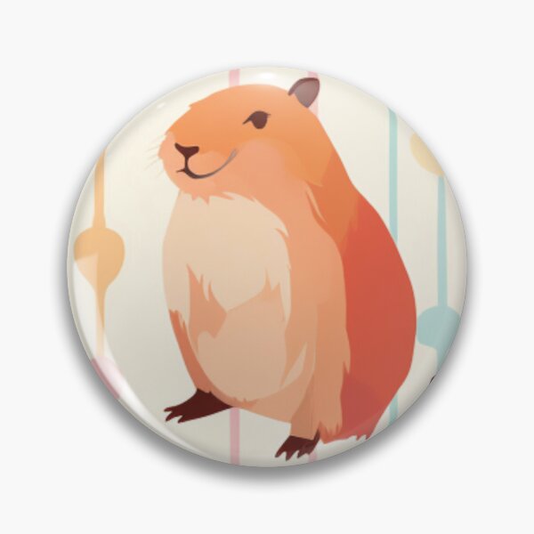 Item preview, Colorful Capybara Pattern #capybara #capy designed and sold by GrinGalore.