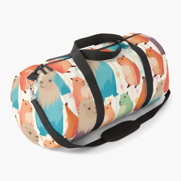 Item preview, Colorful Capybara Pattern #capybara #capy designed and sold by GrinGalore.