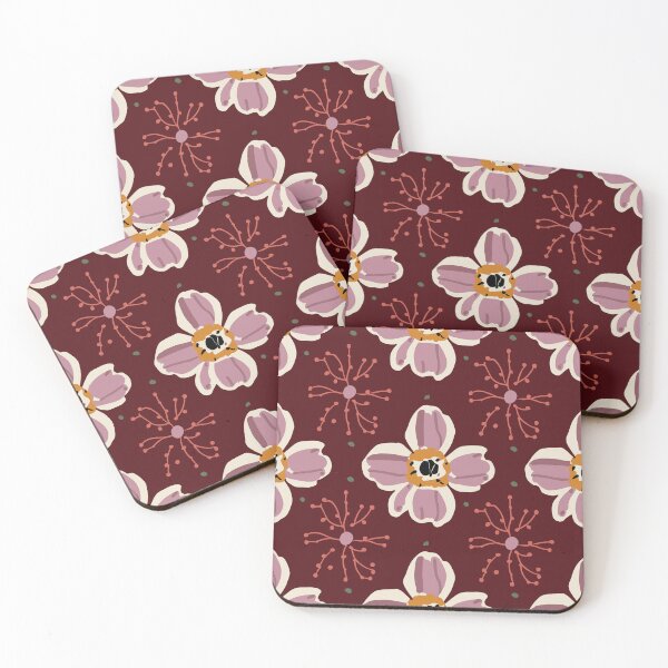 Item preview, Cute Pink Flower Pattern designed and sold by Lilac32.