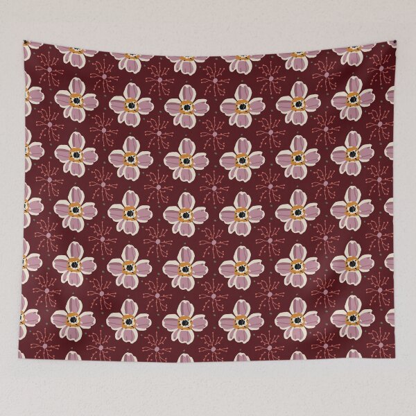 Item preview, Cute Pink Flower Pattern designed and sold by Lilac32.