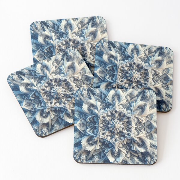 Item preview, "Winter's Geometric Whisper" designed and sold by APARTAI EU.