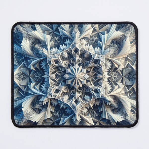 Item preview, "Winter's Geometric Whisper" designed and sold by APARTAI EU.