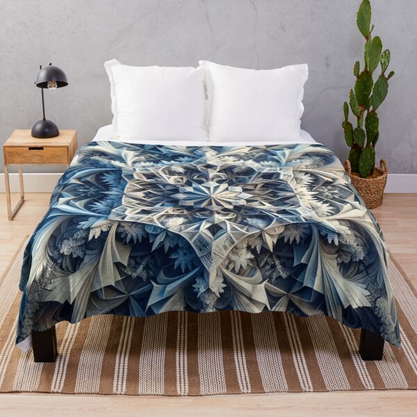 Item preview, "Winter's Geometric Whisper" designed and sold by APARTAI EU.